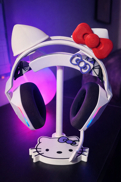 Oreilles Hello Kitty pour casque gaming - Personnalisable