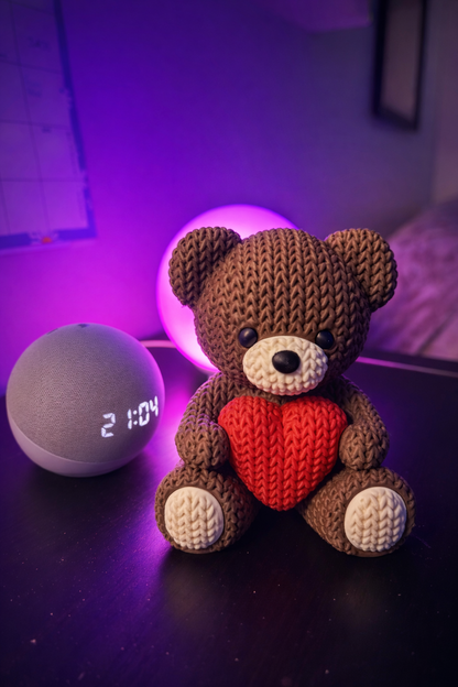 Ourson coeur - Personnalisable